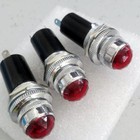 2pc Red Jewel  6v Pilot Light Lamp Power Indicator For Amplifier