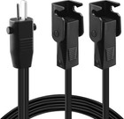 Ashely 2 Pin Splitter Y-cable 6 In Connect Two Motors To One Transformer Cable
