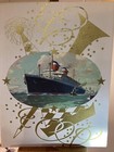Vintage Cruise Ship Gala Dinner Menu 1958  S s america  United States Lines