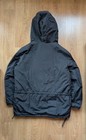 Napapijri Skidoo Tribe Geographic Black Anorak Jacket Mens Size L Vintage Hooded