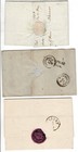 Austrian Empire  3 Covers To Crown Lands From 1830
