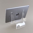 Clear Acrylic Easel Display Stands For 8  To 15  Plates  6  High  Qty  3