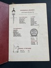 Vintage The Fireside Restaurant Menu     Bloomington Indiana     Original 
