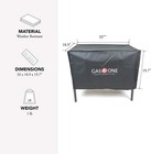 Two Burner Patio Cover Weather   Dust Resistance Cover For Majority Of Double Bu