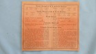 1910 s Cripple Creek Stage Line   Auto Trip Hard Stock Advertising Fold Out Card