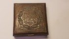 Antique Persian Ottoman Empire Meal Lidded Box With Beautiful Repousse Designs