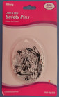 Allary Safety Pins  Assorted Sizes   Black   White  60 Pcs   Item   819  New