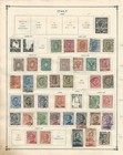 Italy Collection 1862 To 1926 On 2 Scott International Pages  Early Classics