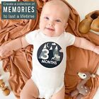 20 Monthly Baby Milestone Stickers Boy - Adventure Baby Monthly Milestone   