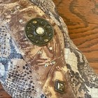 Peter Fox Python Embossed Slouchy Western Boots With Conchos Us Size 9