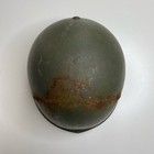 Ww2 M33 Italian Air Force Stenciled Badge Original Used Helmet With Patina
