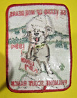 1994 Philmont Scout Ranch Patch     55 Years Of Mini Bears   Lunch  7