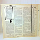 Vintage Book Of Mormon Lp Records Vol I   Ii Gold Plate Edition W box