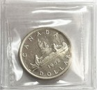 1952 Silver Canada  1 Dollar George Vi  no Water Lines  Coin Iccs Proof Like 64