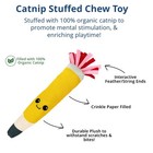 Pencil Kicker Catnip Toy W  Long Shape   Bite Resistant Plush For Cat Chew To   