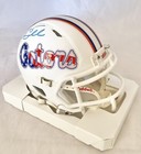 Uf Florida Gators Tim Tebow Signed Stars And Stripes Riddell Mini Helmet Beckett