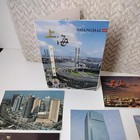 Shanghai China Postcards Lot 3 Sets Bund Oriental Pearl Tower Map Album
