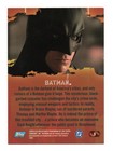 2005 Topps Batman Begins Movie Base  3   Christian Bale As Batman Rookie Rc