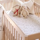 Lambs   Ivy Signature Organic Cotton Muslin Bunny Fitted Crib toddler Sheet