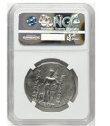 Silver Tetradrachm Isle Of Thasos Thace  Ancient Greek Coin Ngc Vf 34mm Dionysus