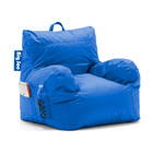 Dorm Bean Bag Chair  Kids teens  Sapphire  Durable Polyester Nylon Blend  3 Feet
