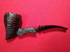 Vintage Ben Wade Danish Made Estate Pipe Unique Pickaxe Shape