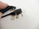 Vintage 15  Coiled Household To Standard Pc Flash Sync Cable Cord