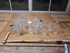Antique Lot Of Glass Medicine Bottles  Lot Of 20 Os135