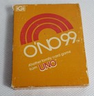 Vintage O no 99 Card Game By Uno 1980 Family Cards And Tokens Sealed   Complete