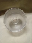 Vintage Holophane Lamp Shade Industrial Style Clear Glass Prismatic