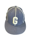 Homestead Grays Negro Leagues Fitted Hat New Era 59fifty 7 5 8 Navy Piped Cap