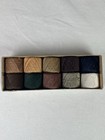 Vintage J   P Coats Thread Darning And Mending Lot With Box