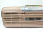 Vtg 80s Sharp Radio Cassette Qt-50 Beige Stranger Things  tested   read 