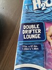 H2o Go Inflatable Lounge 77 X 57 5 New In Box 1 Piece Only