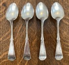 Lot Of 4 International Silver Plate Rogers S p   Co  - Harvard  Ii  Tsp Antique
