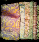 18 Men s Pocket Squares Scarves silk Polyester Patterned Solid Paisley lot A sl