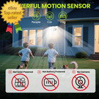 Security Light Motion Sensor Outdoor Lights Adjustable 3 Head Hardwired Led