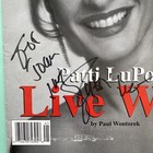 Patti Lupone Signed    Inscribed Theater Week Magazine Oct 8 1995 Label Residue