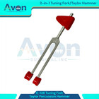 New 2 In 1 Tuning Fork With Taylor Hammer Diagnostic Set Emt Surgical Ems Supply