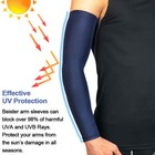 1 Pair Uv Sun Sleeves - Cover Up Men   Women - Compression Cooling Arm Shield