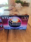  4 Pak Tdk 120mp Mp Premium Video8 8mm Blank Camcorder Videotape Cassettes - New
