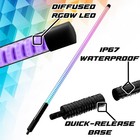 Xkmax Rgbw Led Whip Lights W cob Led Strip   App Control  2  32  