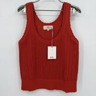 Kilte Collection Matching Set Hailey Crochet Tank   Alex Shorts Cherry 3 l-xl