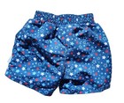 Iplay Boys Swim Trunks With Built In Diaper Shorts 12 Months Blue Stars New