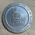 Vintage Las Vegas  1 Gaming Token - 1967 Thunderbird