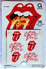 Rolling Stones Vintage Guitar And Logo Stickers - Mick Jagger   Keith Richards