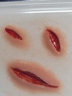 Tinsley Fx Transfers Split Skin Prosthetic Special Effect Makeup Horror Fxts-418