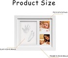 Baby Hand And Footprint Kit Clay Handprint Keepsake Frame Newborn Picture Frame