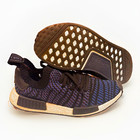 Adidas Nmd_r1 Stlt Pk W Primeknit Women   s Black blue Sneakers Ac8326