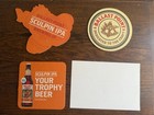 Ballast Point Craft Beer Sticker Brewery Sculpin Ipa 6 Stickers Lot 3 Coasters